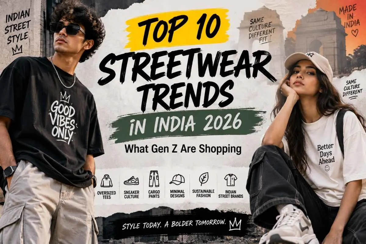 Top 10 Streetwear Trends In India 2026: What Gen Z Are Shopping